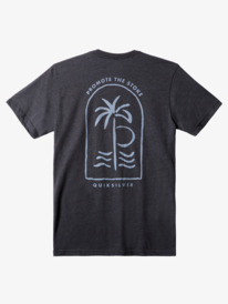 quiksilver, Heat Waves Mod T-Shirt, CHARCOAL HEATHER (ktah) HEAT WAVES MOD AQYZT08570