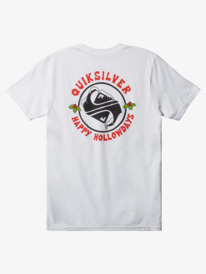 quiksilver, QS Snowdrift T-Shirt, WHITE (wbb0) QS SNOWDRIFT MT0 AQYZT08856