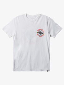 quiksilver, QS Snowdrift T-Shirt, WHITE (wbb0) QS SNOWDRIFT MT0 AQYZT08856