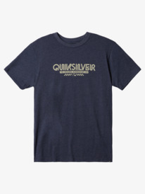 quiksilver, Omni Check T-Shirt, NAVY BLAZER HEATHER (byjh) OMNI CHECK MOD AQYZT08860