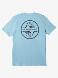 quiksilver, Core Bubble - T-shirt pour Homme, SKY BLUE (bgc0) Core Bubble - T-Shirt for Men AQYZT08932