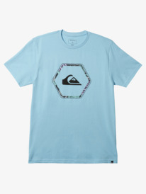quiksilver, In Shapes T-shirt, SKY BLUE (bgc0) IN SHAPES MT0 AQYZT08934