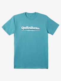 quiksilver, Between The Lines T-shirt, BRITTANY BLUE (blz0) BETWEEN THE LINES MT0 AQYZT08935
