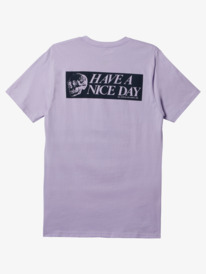 quiksilver, Nice Days T-shirt, PASTEL LILAC (pfm0) NICE DAYS MT0 AQYZT08937