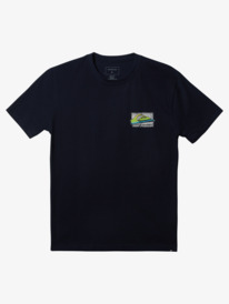 quiksilver, Retro Fade T-shirt, NAVY BLAZER (byj0) Retro Fade - T-Shirt for Men AQYZT08939
