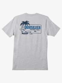 quiksilver, Break Time - T-shirt pour Homme, ATHLETIC HEATHER (sgrh) Break Time - T-Shirt for Men AQYZT08947