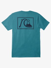 quiksilver, The Original T-shirt, BRITTANY BLUE (blz0) The Original - T-Shirt for Men AQYZT08949