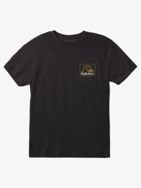 quiksilver, Square Biz Mod T-shirt, CHARCOAL HEATHER (ktah) SQUARE BIZ MOD AQYZT08951