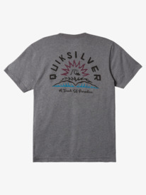 quiksilver, Water Tales Mod T-shirt, MEDIUM GREY HEATHER (kpvh) WATER TALES MOD AQYZT08957