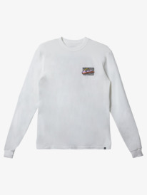 quiksilver, Retro Fade T-shirt, WHITE (wbb0) RETRO FADE MU1 AQYZT08960