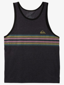 quiksilver, STREAMLINE TANK MJ0, CHARCOAL HEATHER (ktah) STREAMLINE TANK MJ0 AQYZT08962