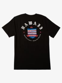 quiksilver, Hawaii Royalty T-shirt, BLACK (kvj0) HI ROYALTY MT0 AQYZT09048