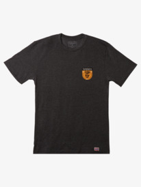 quiksilver, Hawaii Ikaika Shield T-shirt, CHARCOAL HEATHER (ktah) HI IKAIKA SHEILD MT0 AQYZT09051