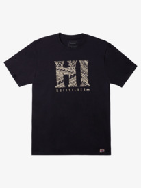 quiksilver, Hawaii Islander T-shirt, NAVY BLAZER (byj0) Hawaii Islander - T-Shirt for Men AQYZT09056