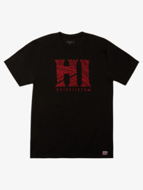 quiksilver, Hawaii Islander T-shirt, BLACK (kvj0) Hawaii Islander - T-Shirt for Men AQYZT09056