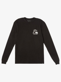 quiksilver, The Original Ls T-shirt, BLACK (kvj0) THE ORIGINAL LS MU1 AQYZT09124