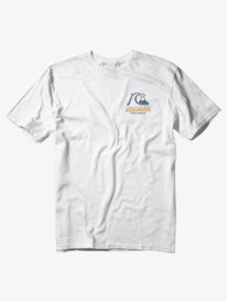 quiksilver, Arts In Palms T-Shirt, ANTIQUE WHITE (wcl0) ARTS IN PALMS MTZ AQYZT09128