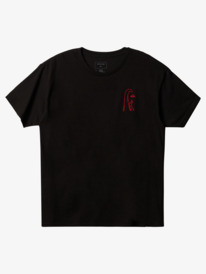 quiksilver, Jaws Big Wave Challenge T-shirt, BLACK (kvj0) JAWS BIG WAVE CHALLENGE AQYZT09192
