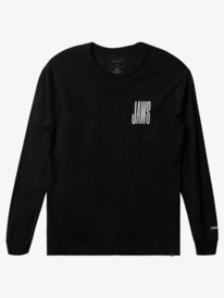 quiksilver, Jaws Big Wave Challenge Ls T-shirt, BLACK (kvj0) JAWS BIG WAVE CHALLENGE LS AQYZT09196