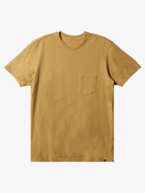 quiksilver, Everyday Pocket T-Shirt, OCHRE (yhv0) EVERYDAY POCKET TEE AQYZT09356