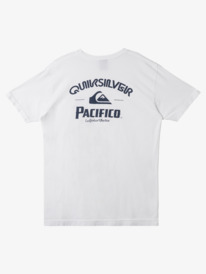 quiksilver, Quiksilver x Pacifico Straight Shooter T-Shirt, WHITE (wbb0) Pacifico Straight Shooter - T-Shirt for Men AQYZT09495