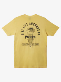 quiksilver, Quiksilver x Pacifico Dont Fight The Foam T-Shirt, GOLD (ygk0) Pacifico Dont Fight The Foam - T-Shirt for Men AQYZT09498