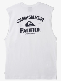 quiksilver, Quiksilver x Pacifico Straight Shooter Tank, WHITE (wbb0) Pacifico Straight Shooter - Vest for Men AQYZT09501
