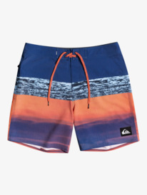 quiksilver, Детские бордшорты Surfsilk Panel 16" 8-16, TRUE NAVY (bpz6) Surfsilk Panel 16" - Board Shorts for Boys 8-16 EQBBS03553