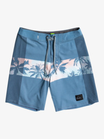 quiksilver, Boy's 8-16 Highlite Arch Yth 16 Boardshort, CAPTAINS BLUE (bmn7) Highlite Arch 16" 2022 - Board Shorts for Boys 8-16 EQBBS03606