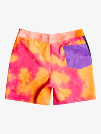 quiksilver, Детские бордшорты Surfsilk Acid Wash 15" 8-16, SHOCKING PINK (mjy6) Surfsilk Acid Wash 15" - Board Shorts for Boys 8-16 EQBBS03612
