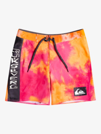 quiksilver, Детские бордшорты Surfsilk Acid Wash 15" 8-16, SHOCKING PINK (mjy6) Surfsilk Acid Wash 15" - Board Shorts for Boys 8-16 EQBBS03612