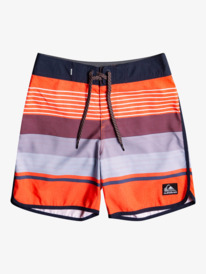 quiksilver, Everyday Scallop 15" - Boardshorts für Jungen 8-16, CHERRY TOMATO (nnj6) Everyday Scallop 15" - Board Shorts for Boys 8-16 EQBBS03620