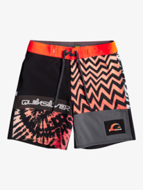 quiksilver, Boys 8-16 Surfsilk Radical Times 15" Boardshorts, FIERY CORAL (mkz9) Surfsilk Radical Times 15" - Board Shorts for Boys EQBBS03648