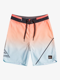 quiksilver, Boys 8-16 Everyday New Wave 17" Boardshorts, FIERY CORAL (mkz0) Everyday New Wave 17" - Board Shorts for Boys EQBBS03652