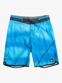 quiksilver, Boys 8-16 Everyday New Wave 17" Boardshorts, SNORKEL BLUE (brt6) EVERYDAY NEW WAVE YTH 17 EQBBS03664