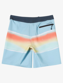 quiksilver, Boy's 8-16 Surfsilk Air Brush 16" Boardshorts, SKY BLUE (bgc6) Surfsilk Air Brush 16" - Board Shorts for Boys 8-16 EQBBS03672