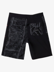 quiksilver, Surfsilk Arch Hawaii 17" - Board Shorts for Boys 8-16, BLACK (kvj7) Surfsilk Arch Hawaii 17" - Board Shorts for Boys 8-16 EQBBS03682