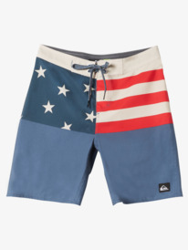 quiksilver, Boys 8-16 Everyday Division 17" Boardshorts, MIDNIGHT NAVY (bsl7) Everyday Division 17" - Board Shorts for Boys 8-16 EQBBS03689