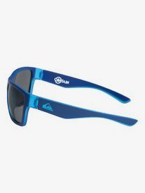 quiksilver, Captain - Sonnenbrille für Jungen 3-7, MATTE CRYSTAL BLUE/ GREY (xbbs) Captain - Sunglasses for Boys 3-7 EQBEY03003
