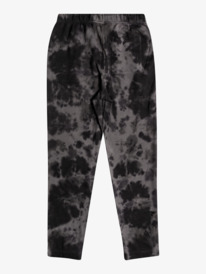 quiksilver, Boy's 8-16 Cloudy Tie Dye Sweat Shorts, BLACK CLOUDY TIE DYE (kvj6) Cloudy Tie Dye - Sweat Shorts for Boys EQBFB03134