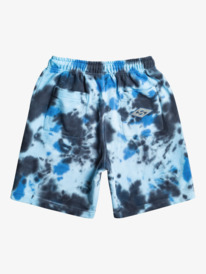 quiksilver, Diamond Heritage - Sweat-Shorts für Jungen 8-16, SNORKEL BLUE TIE DYE 231 (brt6) Diamond Heritage - Sweat Shorts for Boys 8-16 EQBFB03140