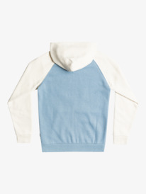quiksilver, Easy Day - Sweat à capuche zippé pour Garçon, FADED DENIM (bjn0) Easy Day - Zip-Up Hoodie for Boys EQBFT03705