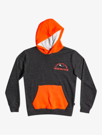 quiksilver, Детское худи Open Spot 8-16, DARK GREY HEATHER (krph) Open Spot 2022 - Hoodie for Boys 8-16 EQBFT03749