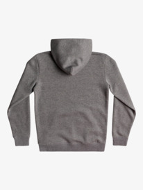 quiksilver, Boy's 8-16 Big Logo Snow Hoodie, HEATHER GREY (sje0) Big Logo Snow - Hoodie for Boys EQBFT03766