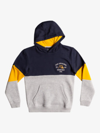 quiksilver, School Time 2022 - Sweatshirt com capuz para Rapazes, NAVY BLAZER (byj0) School Time 2022 - Hoodie for Boys EQBFT03785