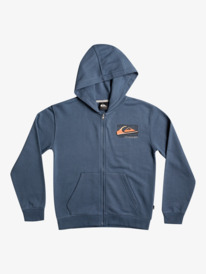 quiksilver, Retro Fade - Kapuzenpulli mit Reißverschluss für Jungen 8-16, BERING SEA (byg0) Retro Fade - Zip-Up Hoodie for Boys 8-16 EQBFT03821