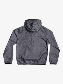 quiksilver, Everyday - Coupe-vent déperlant pour Garçon 8-16 ans, DARK GREY HEATHER (krph) Everyday - Water-Resistant Windbreaker for Boys 8-16 EQBJK03189