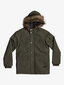 Storm Drop 5K - Water-Resistant Parka for Boys 8-16  EQBJK03197