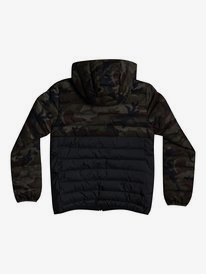quiksilver, Scaly 2022 - Steppjacke mit Kapuze für Jungen 8-16, CRUCIAL CAMO (gbp6) Scaly 2022 - Hooded Puffer Jacket for Boys 8-16 EQBJK03205