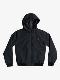quiksilver, Детская водостойкая куртка New Brooks, BLACK (kvj0) New Brooks 2022 - Water Repellent Jacket for Boys EQBJK03238